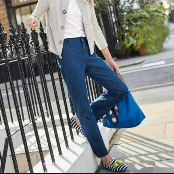 Boden The Wellington Straight Leg Jeans Blue Size 2 - Picture 12 of 12